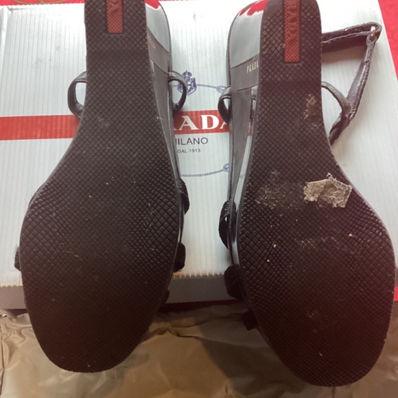 Prada Vernice summer 39.5 - Picture 5 of 6